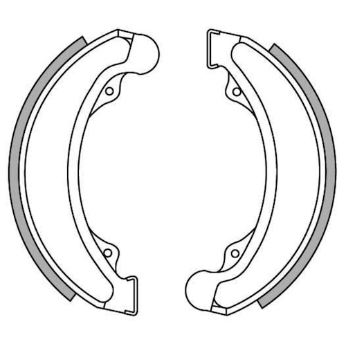 NEWFREN BRAKE SHOES - GF1208     