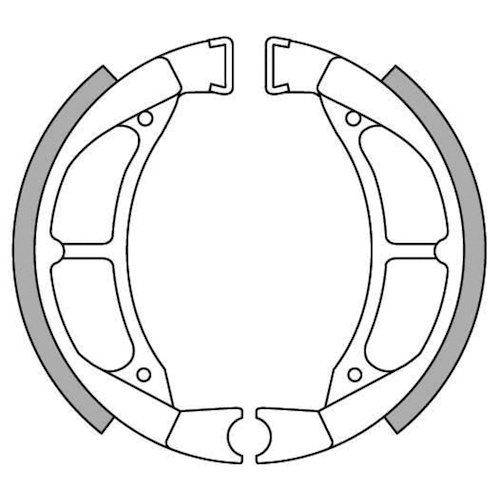 NEWFREN BRAKE SHOES - GF1217     