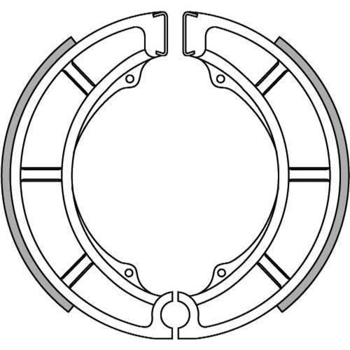 NEWFREN BRAKE SHOES - GF1230     