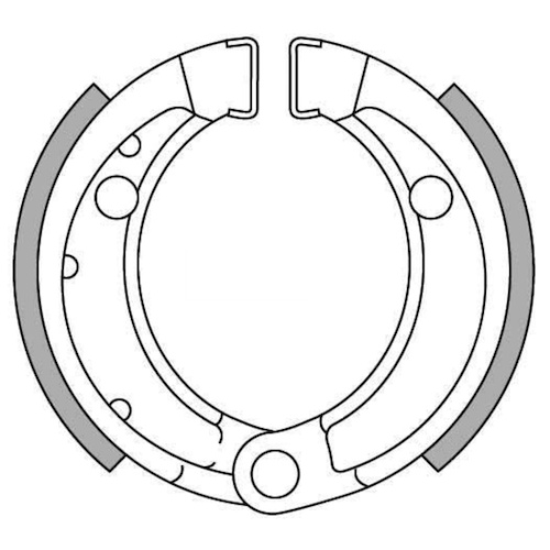 NEWFREN BRAKE SHOES - GF1259     