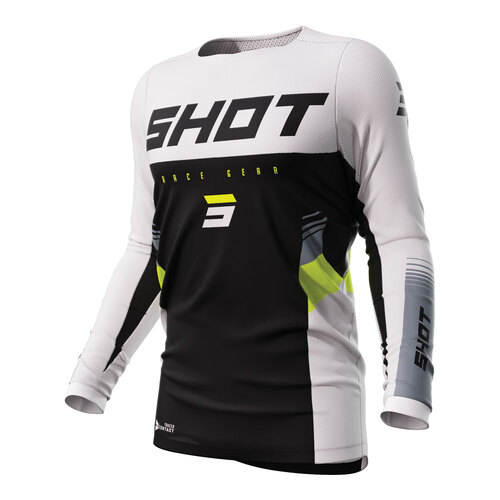 SHOT CONTACT TRACER JERSEY BLACK S