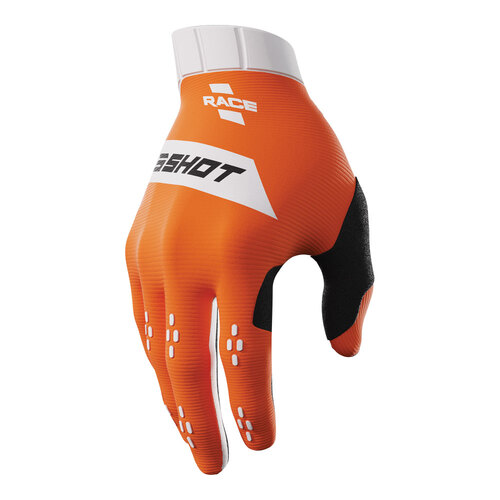 SHOT RACE GLOVES ORANGE S/8