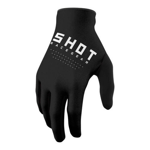 SHOT RAW GLOVES BLACK S/8