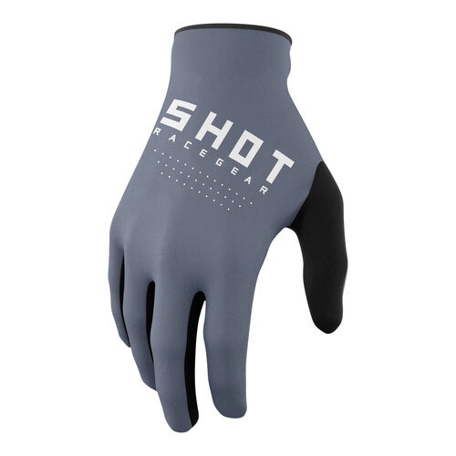 SHOT RAW GLOVES GREY S/8