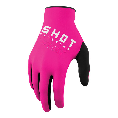 SHOT RAW GLOVES PINK S/8