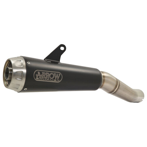 ARROW SILENCER - PRO - RACING NICHROM DARK WITH STEEL END CAP - SUZUKI 