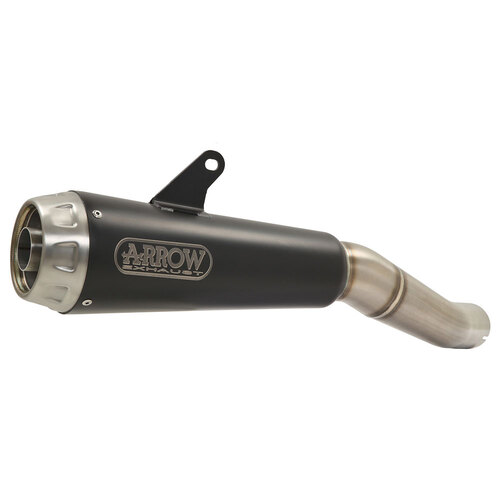 ARROW SILENCER - PRO-RACE NICHROM DARK WITH STEEL END CAP - KTM 790 / 890