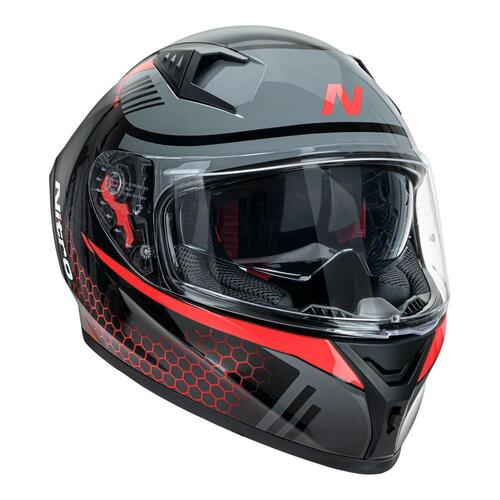 NITRO N501 DVS HELMET BLACK RED S