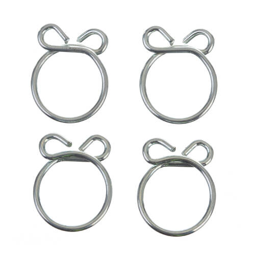 ALL BALLS RACING FUEL HOSE CLAMP KIT 13.5MM WIRE (4 PACK) - FS00045