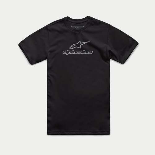 ALPINESTARS WORDMARK COMBO TEE BLACK GREY S