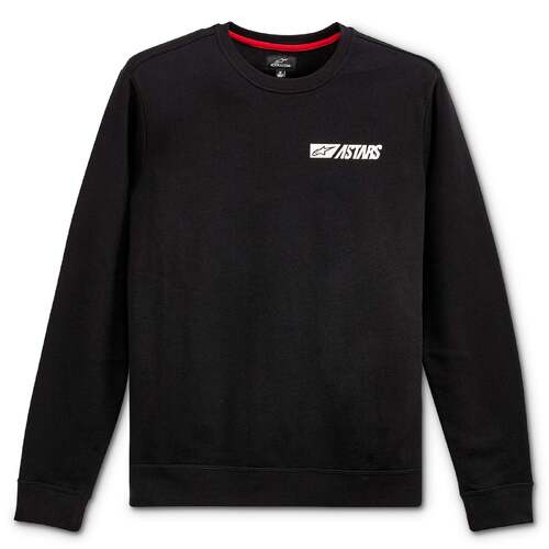 ALPINESTARS REBLAZE CHEST CREW FLEECE BLACK WHITE S