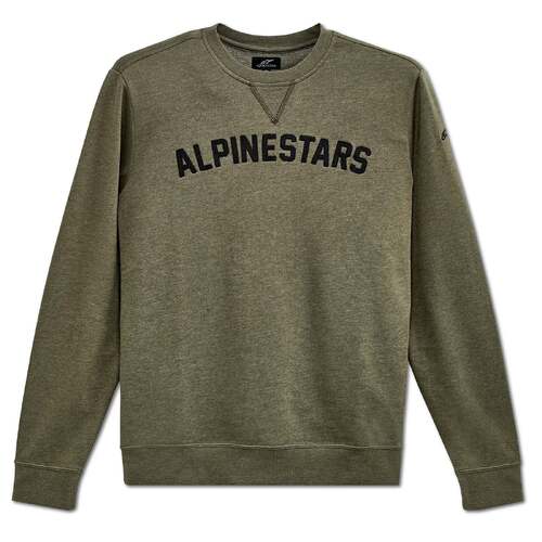 ALPINESTARS SOPH CREW FLEECE MILITARY GREEN S