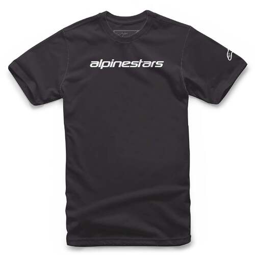 ALPINESTARS LINEAR WORDMARK TEE BLACK GREY S