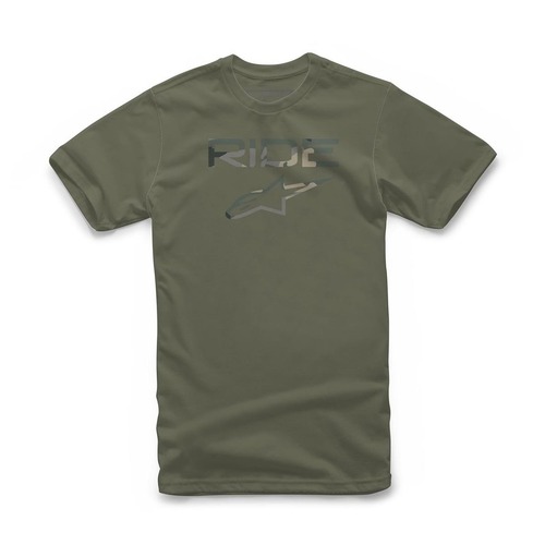 ALPINESTARS RIDE 2.0 CAMO TEE MILITARY GREEN S