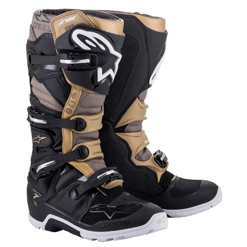 ALPINESTARS TECH 7 DRYSTAR ENDURO BLACK GREY GOLD 8