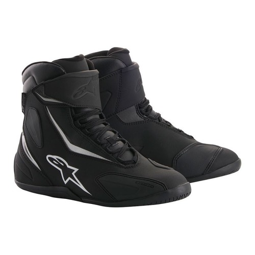 ALPINESTARS FASTBACK 2 DRYSTAR SHOE BLACK WHITE 9