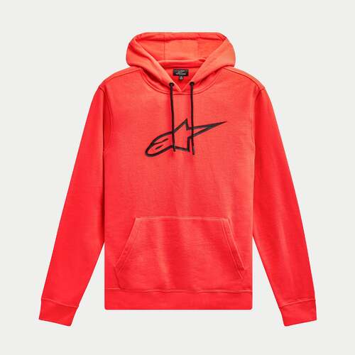 ALPINESTARS AGELESS V2 HOODIE WARM RED BLACK L