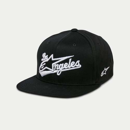 ALPINESTARS LOS ANGELES HAT BLACK WHITE 