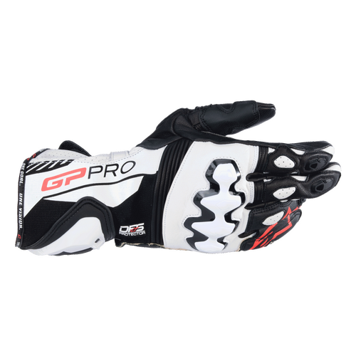 ALPINESTARS GP PRO R4 GLOVES BLACK WHITE L