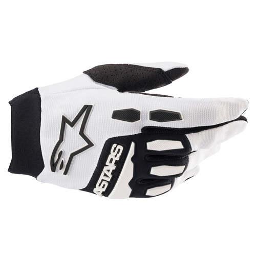 ALPINESTARS 2022 FULL BORE GLOVES WHITE BLACK S