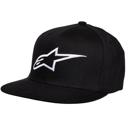 ALPINESTARS AGELESS FLATBILL HAT BLACK WHITE L/XL