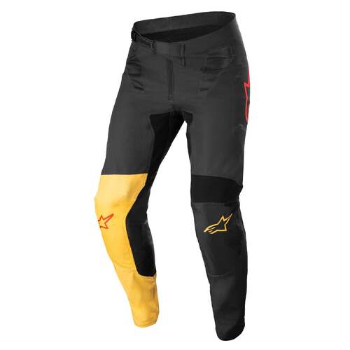 ALPINESTARS 2022 SUPERTECH BLAZE PANTS BLACK YELLOW FLURO RED 28