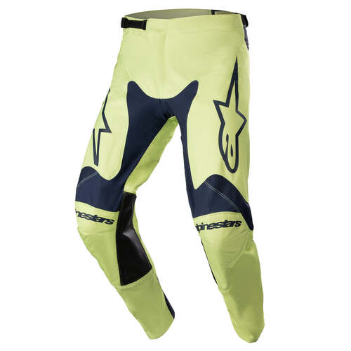 ALPINESTARS 2023 RACER HOEN PANTS NIGHT NAVY FLURO GREEN 28