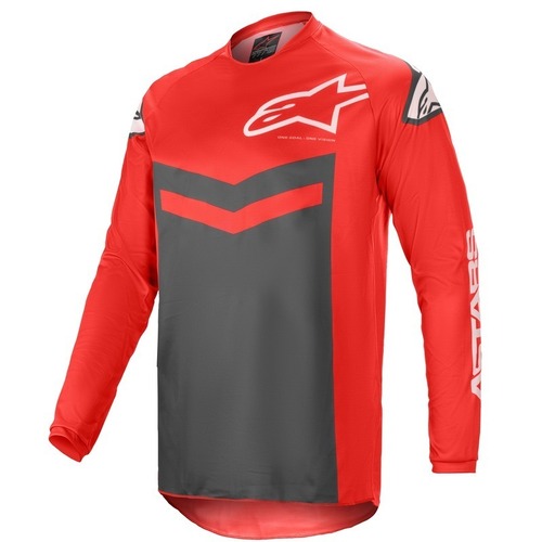 ALPINESTARS 2021 FLUID SPEED JERSEY RED ANTHRACITE S