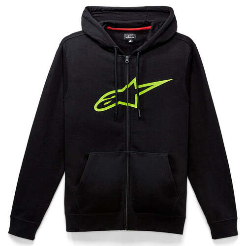 ALPINESTARS AGELESS II ZIP HOODIE BLACK GREEN S