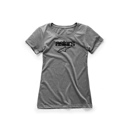 ALPINESTARS WOMENS HERITAGE BLAZE TEE GREY HEATHER XXL