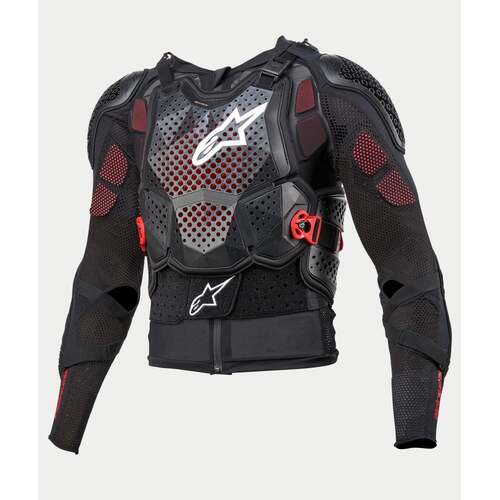 ALPINESTARS BIONIC TECH V3 PROTECTION JACKET BLACK WHITE RED S