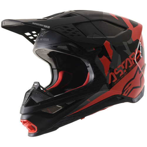 ALPINESTARS SUPERTECH S-M8 ECHO HELMET BLACK DARK GREY XL