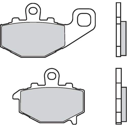 BREMBO SINTERED RACING BRAKE PADS - 07KA16SP