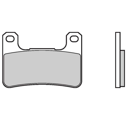 BREMBO SINTERED RACING BRAKE PADS - 07SU27SR