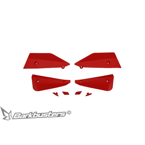 BARKBUSTERS SPARE PARTS - SABRE DEFLECTOR & PLUG SET - RED