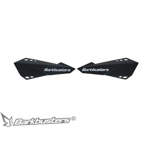 BARKBUSTERS SPARE PARTS - BLACK SABRE PLASTIC GUARDS ONLY (LEFT & RIGHT)