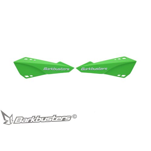 BARKBUSTERS SPARE PARTS - GREEN SABRE PLASTIC GUARDS ONLY (LEFT & RIGHT)