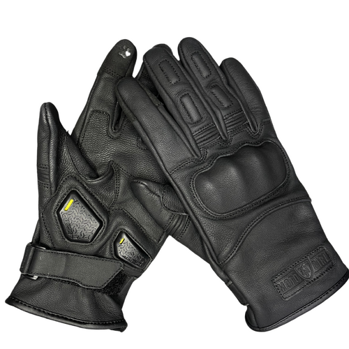 MotoGirl Bessie Gloves Black XS