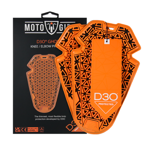 MotoGirl D3O Ghost Level 1 Knee / Elbow Protector (Pair)