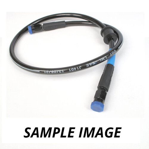 WHITES PREMADE BRAKE LINE 500MM - DARK SMOKE