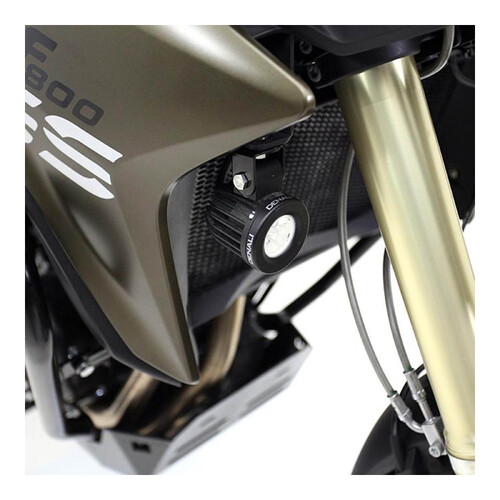 DENALI AUX LIGHT MOUNT BRACKETS - BMW F800GS & F800GS ADVENTURE '13-19