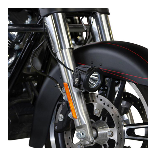 DENALI AUX LIGHT MOUNT - HARLEY SPORTSTER SOFTAIL TOURING