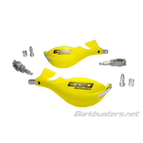 BARKBUSTERS EGO MINI HANDGUARD STRAIGHT 22MM - YELLOW