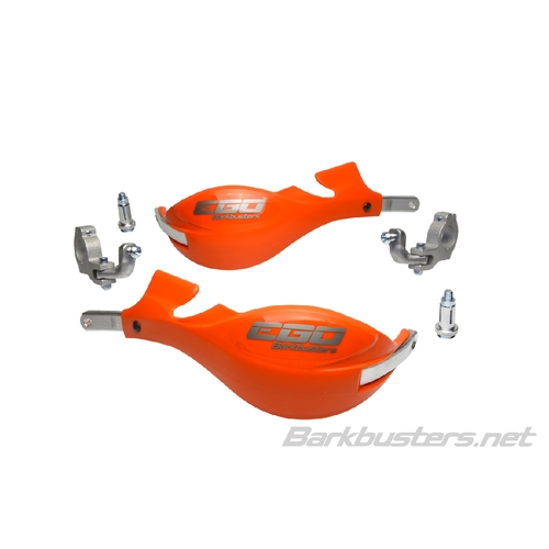 BARKBUSTERS EGO HANDGUARD TAPERED TWO POINT MOUNT - ORANGE