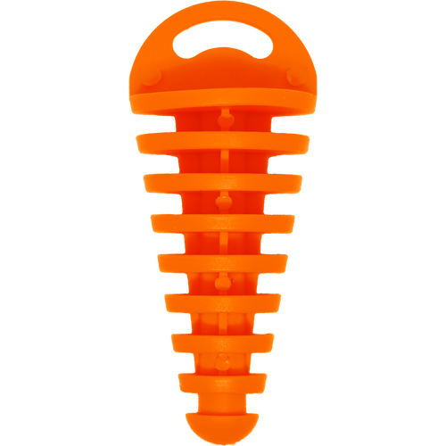 MOTORCYCLE SPECIALTIES EXHAUST PLUG ORANGE - EXP4