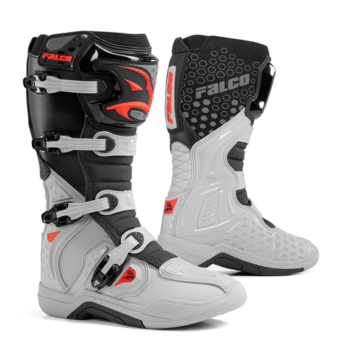 FALCO LEVEL BOOT GREY RED 44