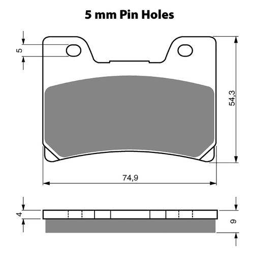 GOLDfren S3 Sintered Sports  Brake Pads - GF028S3