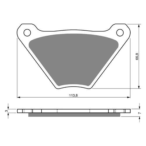 GOLDfren S3 Sintered Sports  Brake Pads - GF060S3