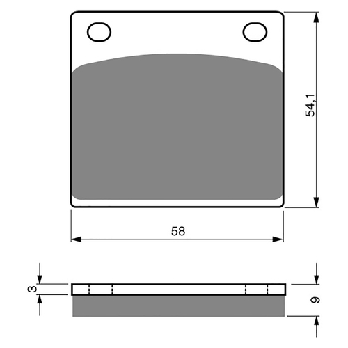 GOLDfren S3 Sintered Sports  Brake Pads - GF076S3