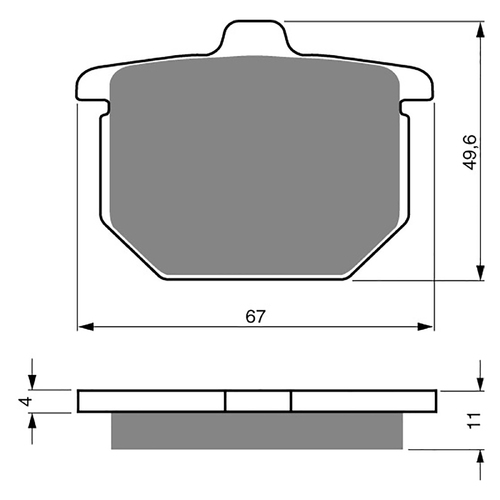 GOLDfren S3 Sintered Sports Brake Pads - GF080S3